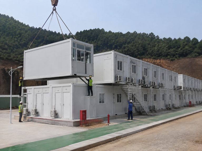 周口集装箱办公室与工程营地房